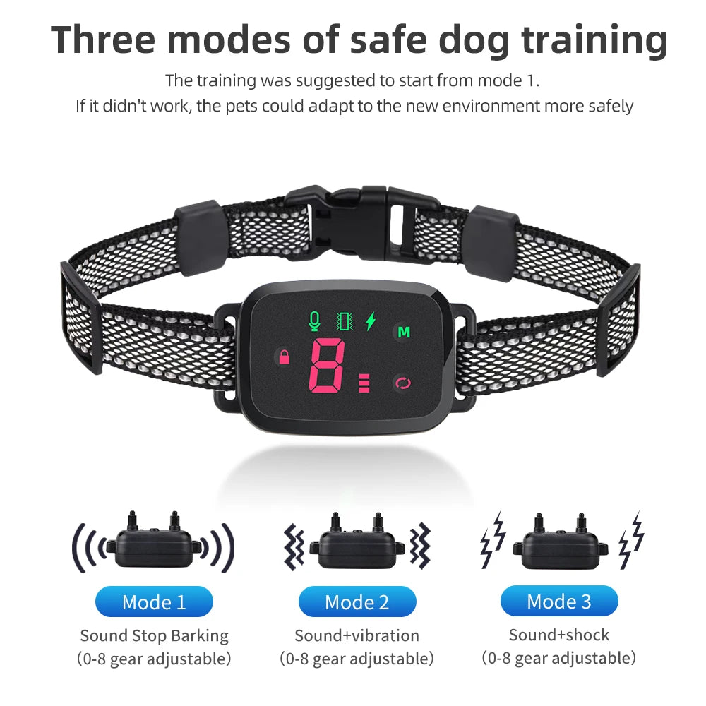 Smart Automatic Anti-Barking Dog Collar