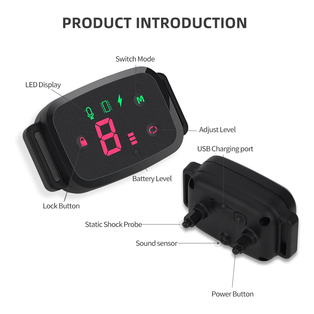 Smart Automatic Anti-Barking Dog Collar