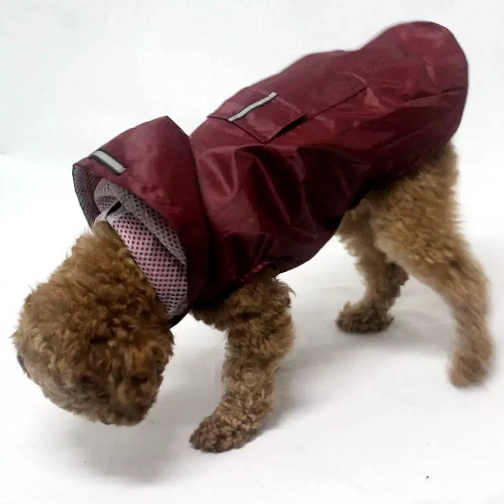 Waterproof Dog Hoodie Raincoat