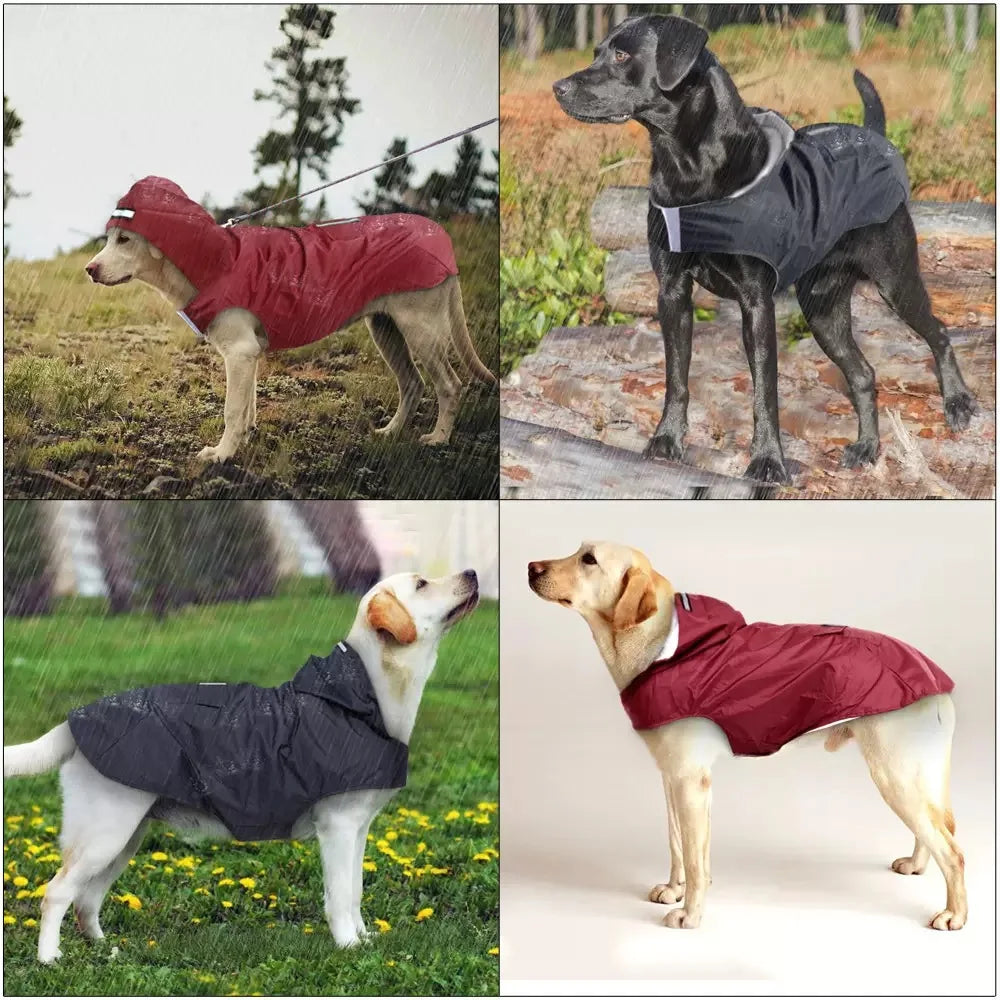 Waterproof Dog Hoodie Raincoat