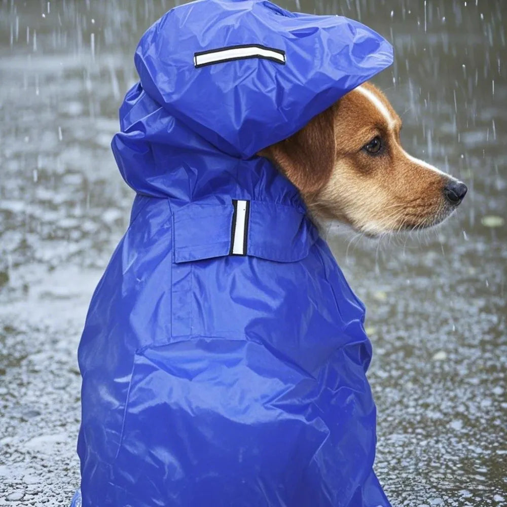Waterproof Dog Hoodie Raincoat